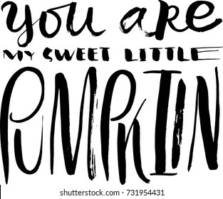 sweet little pumpkin