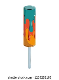 Sweet lollipop candy