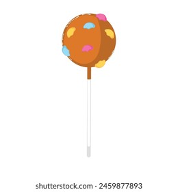 Sweet lollipop Candy icon Vector illustration