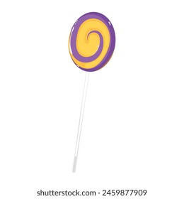 Sweet lollipop Candy icon Vector illustration