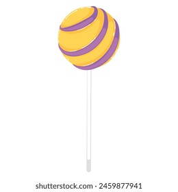 Sweet lollipop Candy icon Vector illustration