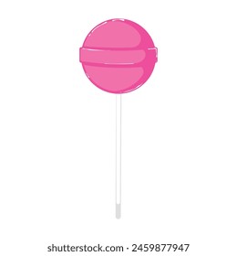 Sweet lollipop Candy icon Vector illustration