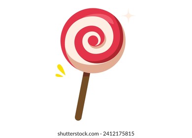 Sweet Lollipop Decor Sticker Design