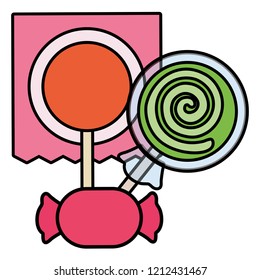 sweet lollipop design