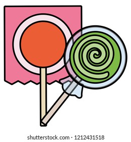 sweet lollipop design