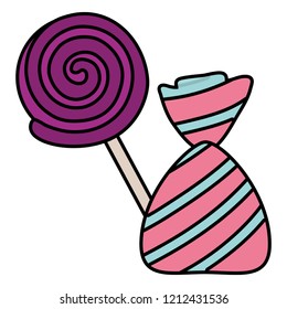 sweet lollipop design
