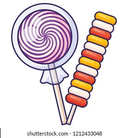 sweet lollipop design