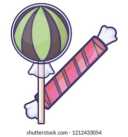sweet lollipop design