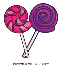 sweet lollipop design