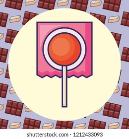 sweet lollipop design