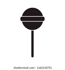 sweet lollipop vector icon