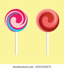 Sweet loly pop swirly candy stick 