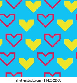 Sweet love seamless pattern print.