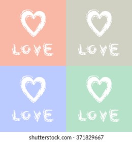 Sweet Love Valentine Background Vector EPS10, Great for any use.