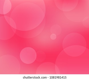 Sweet love vector design pink gradient background