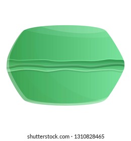 Sweet macaroon icon. Cartoon of sweet macaroon vector icon for web design isolated on white background