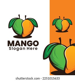 vector de ilustración de arte de mango dulce