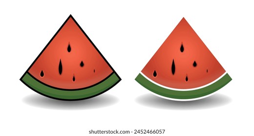sweet melon fruit logo,favicon and icon vector illustration concept.