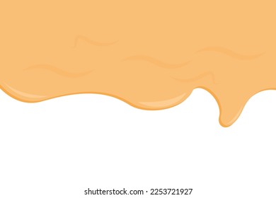 sweet melted peanut butter background