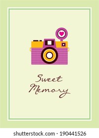 sweet memory camera