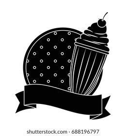 sweet milkshake design 