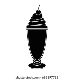 sweet milkshake design 