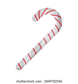 sweet mint candy cane icon