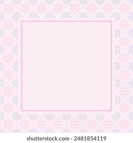 Sweet modern pastel geometric seamless pattern poster background