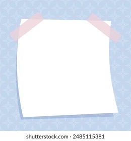 Sweet modern pastel geometric seamless pattern poster background