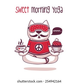 Sweet morning yoga