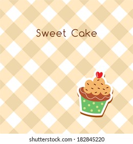 sweet muffin cake