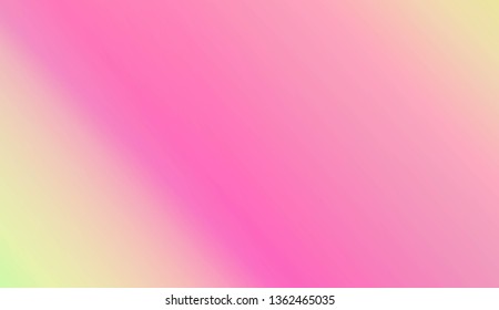 Sweet Multicolor Blurred Background. For Abstract Modern Screen Design For Mobile App. Vector Illustration