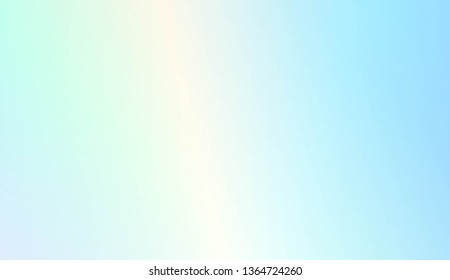 Sweet Multicolor Blurred Background. For Abstract Modern Screen Design For Mobile App. Vector Illustration