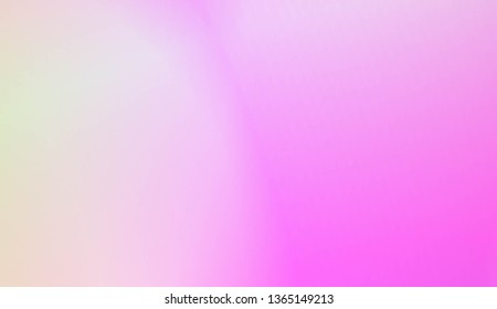 Sweet Multicolor Blurred Background. For Abstract Modern Screen Design For Mobile App. Vector Illustration