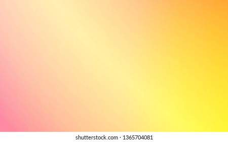 Sweet Multicolor Blurred Background. For Abstract Modern Screen Design For Mobile App. Vector Illustration