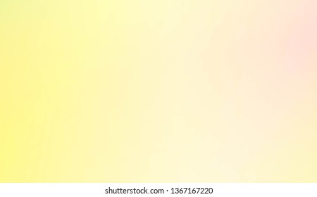 Sweet Multicolor Blurred Background. For Abstract Modern Screen Design For Mobile App. Vector Illustration