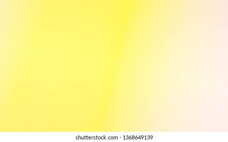 Sweet Multicolor Blurred Background. For Abstract Modern Screen Design For Mobile App. Vector Illustration