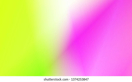 Sweet Multicolor Blurred Background. For Abstract Modern Screen Design For Mobile App. Vector Illustration