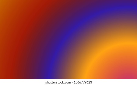 Sweet Multicolor Blurred Background. For Bright Website Banner, Invitation Card, Scree Wallpaper. Vector Illustration.