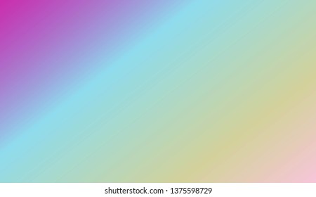 Sweet Multicolor Blurred Background. For Bright Website Banner, Invitation Card, Scree Wallpaper. Vector Illustration.
