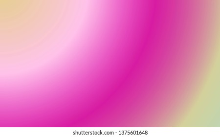 Sweet Multicolor Blurred Background. For Bright Website Banner, Invitation Card, Scree Wallpaper. Vector Illustration.