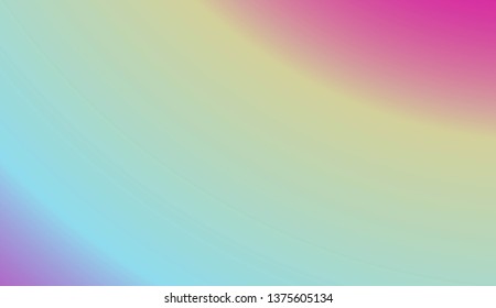 Sweet Multicolor Blurred Background. For Bright Website Banner, Invitation Card, Scree Wallpaper. Vector Illustration.