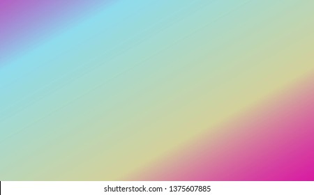 Sweet Multicolor Blurred Background. For Bright Website Banner, Invitation Card, Scree Wallpaper. Vector Illustration.