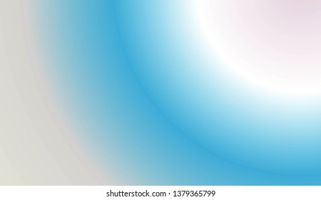 Sweet Multicolor Blurred Background. For Bright Website Banner, Invitation Card, Scree Wallpaper. Vector Illustration.
