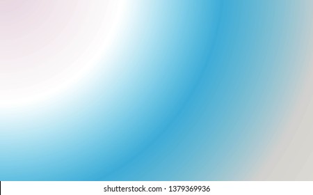 Sweet Multicolor Blurred Background. For Bright Website Banner, Invitation Card, Scree Wallpaper. Vector Illustration.