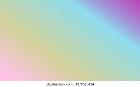 Sweet Multicolor Blurred Background. For Bright Website Banner, Invitation Card, Scree Wallpaper. Vector Illustration.