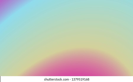 Sweet Multicolor Blurred Background. For Bright Website Banner, Invitation Card, Scree Wallpaper. Vector Illustration.