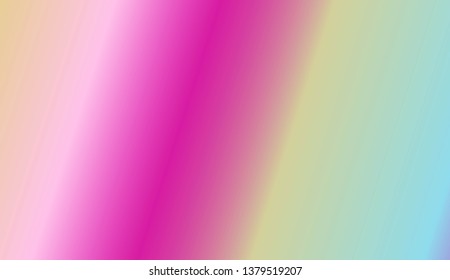 Sweet Multicolor Blurred Background. For Bright Website Banner, Invitation Card, Scree Wallpaper. Vector Illustration.