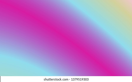 Sweet Multicolor Blurred Background. For Bright Website Banner, Invitation Card, Scree Wallpaper. Vector Illustration.