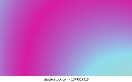 Sweet Multicolor Blurred Background. For Bright Website Banner, Invitation Card, Scree Wallpaper. Vector Illustration.